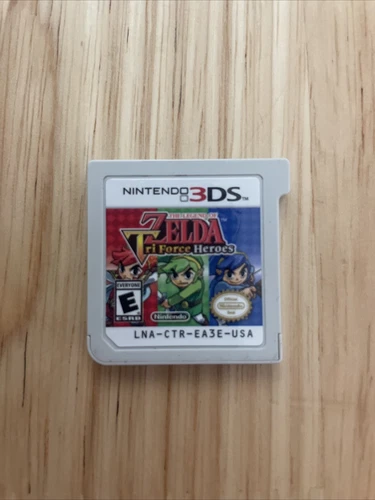 Legend of Zelda: Tri Force Heroes (Nintendo 3DS, 2015) Cartridge Only Tested