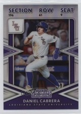 2020 Panini Elite Extra Edition College Tickets Holo Prizm Daniel Cabrera 0s9t