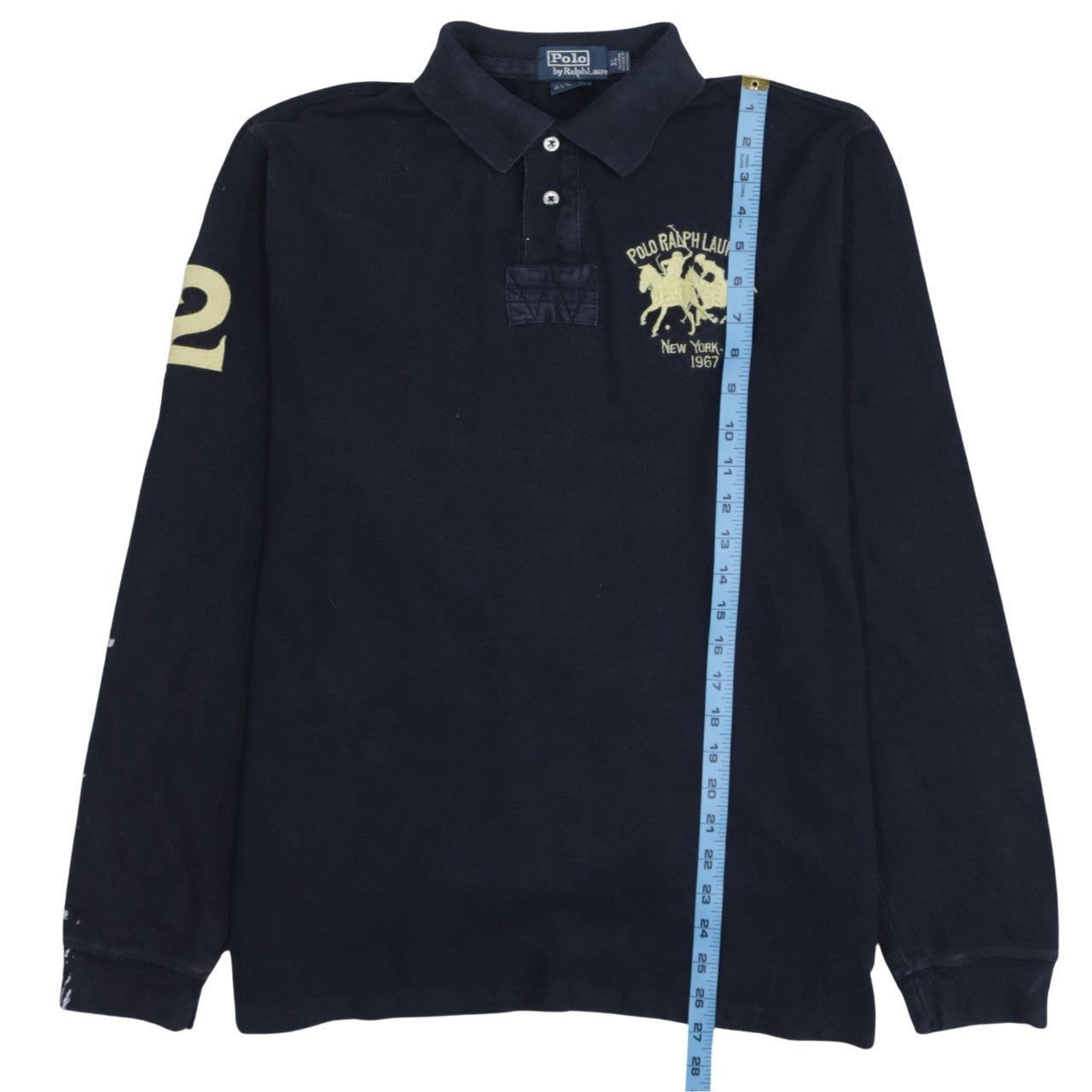 Polo Ralph Lauren Black Polo Mens Xl image 5