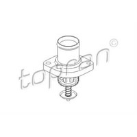 Topran Thermostat KüHlmittel Mit Dichtung FüR Peugeot 206 CC 307 CitroëN Xsara