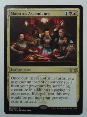 Maestros Ascendancy *Rare* Magic MtG x1 SNC Streets of New Capenna