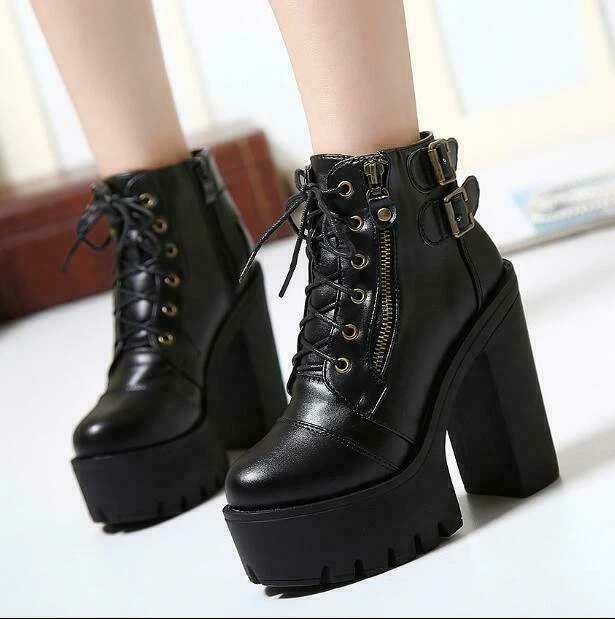Gothic hotsell heels shoes