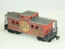 Life-Like Red ATSF Caboose 999851 Weathered Sealed HO Scale