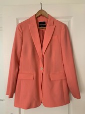 J. Crew Tollegno 1900 Italian Stretch Wool Long Parke Blazer AJ897 Size 4
