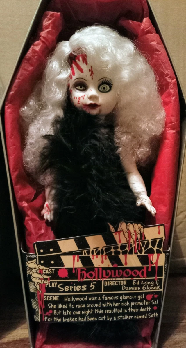 Living Dead Dolls Series 5 Set Mezco Dahlia, Siren, Hollywood, Jezebel, Vincent