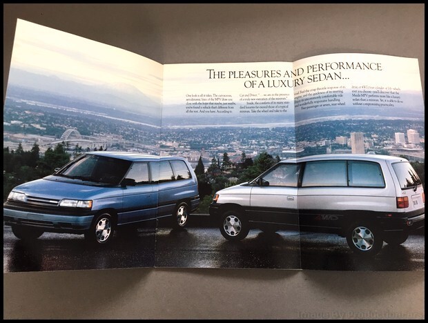 1990 Mazda MPV Van 18-page Original Sales Brochure Catalog | eBay