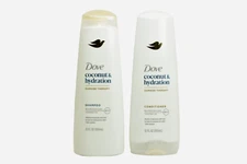 Dove Coconut & Hydration Shampoo & Conditioner Damage Therapy , 12 fl oz.