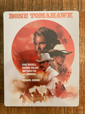 Bone Tomahawk w. Steelbook (Blu-ray + DVD, 2015, Region Free) *BRAND NEW/SEALED*