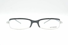 Gf Ferre Ff11601 Silver Black Oval Glasses Eyeglass Frame New