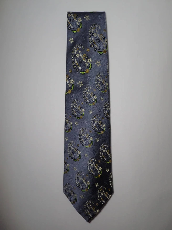 Christian Lacroix Silk Mens Ties Tie Necktie Classic Dress Luxury Multicolor #9 - Image 2 of 4