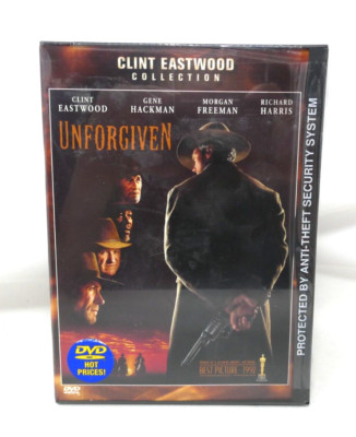 Unforgiven (DVD, 1997) Clint Eastwood. Vintage Snap Case Edition. New Sealed.