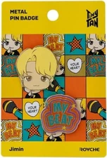 Royche My Beat TinyTan Butter Metal Pin Badge Set of 2 Sealed - New