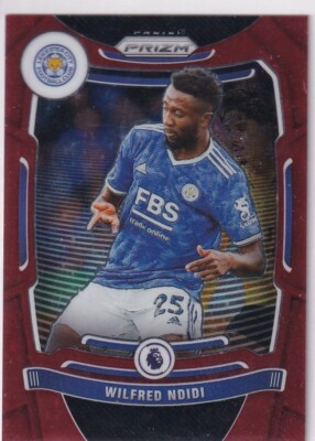 Panini 2021-22 Prizm Premier League No. 25 Wilfred Ndidi Red 15/28