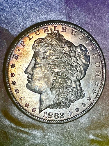 1882 S Morgan Dollar  ch bu ++ Just Beautiful clearance start $.99