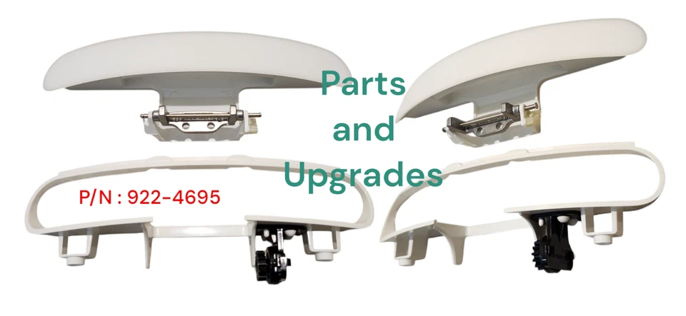 OEM IMac G4 15" 17" 20" Top/Bottom housing/Drive Door Assembly 922-4676 NEW - Image 3 of 4