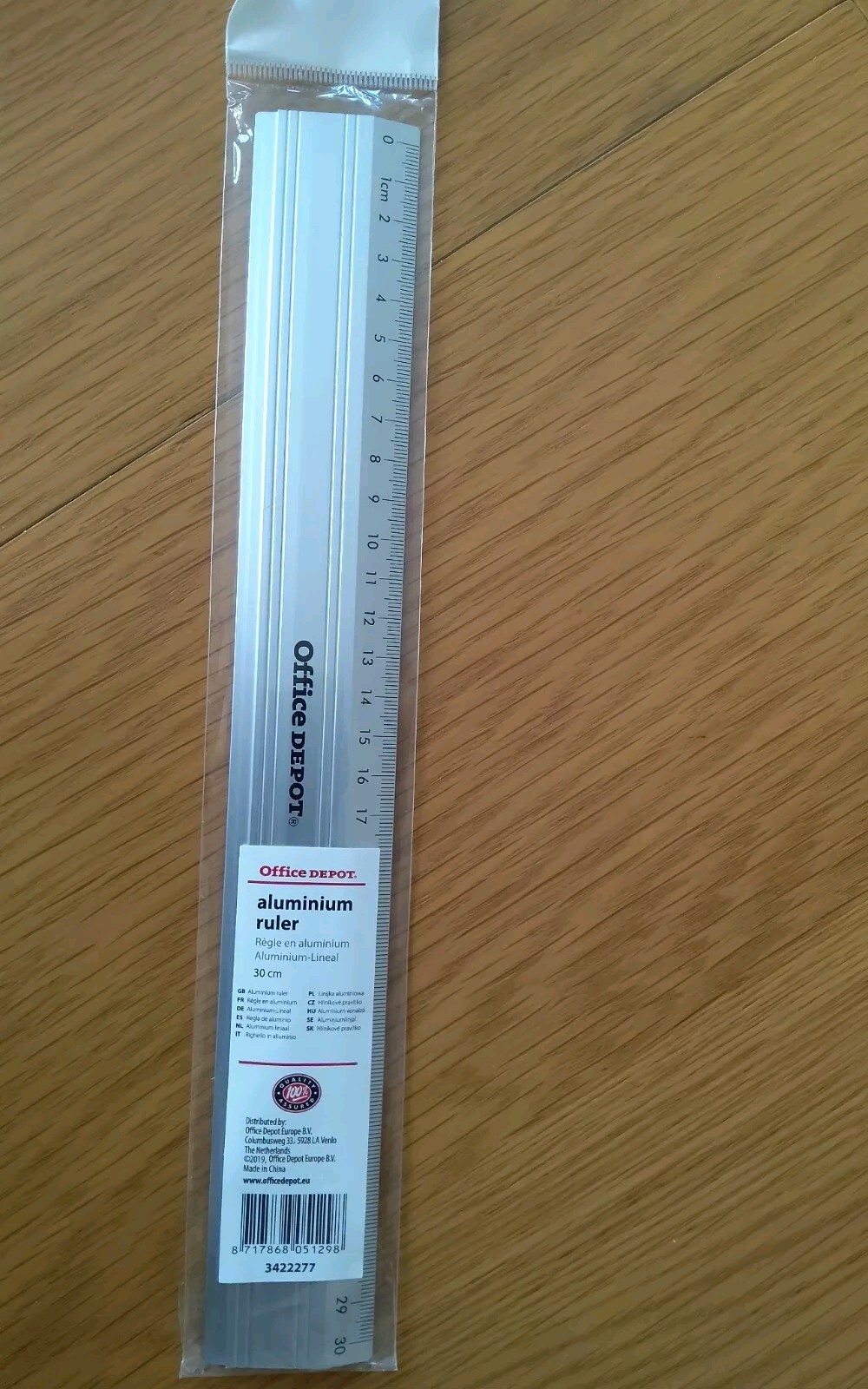 Aluminum Ruler Office Depot 30cm