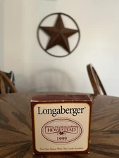 Longaberger 1999 Homestead Tie-on #37541 "NEW in BOX"