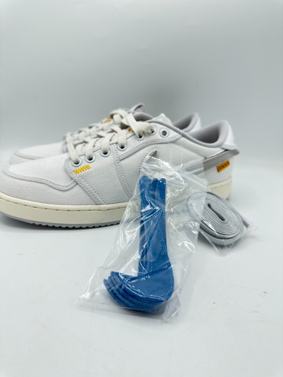 Size 9.5 - Jordan 1 KO x Union LA Low White Neutral Grey for sale