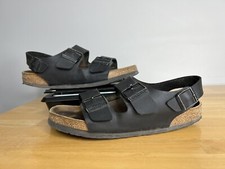 Birkenstock Milano Sandal, Black, Size Unreadable - Measures to Fit Men s 9-9.5