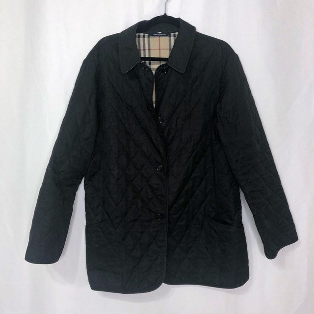 burberry black puffer jacket