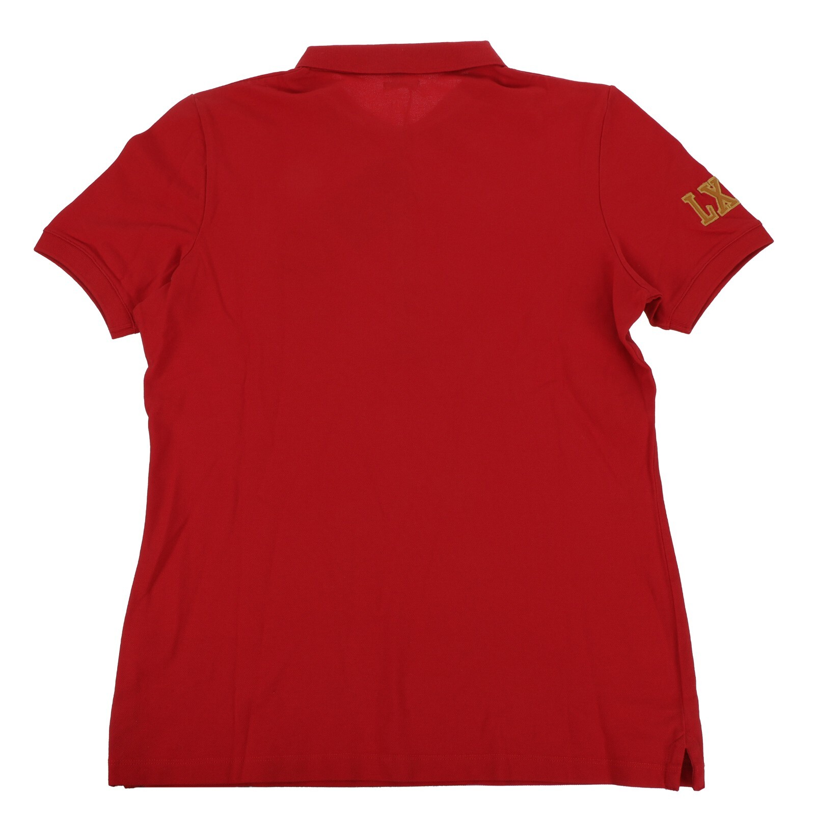 GENUINE LAMBORGHINI LADIES RED / GOLD BULL POLO - XXL OEM NEW 9011259CCR052EL5XX