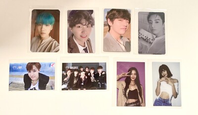 8 Bts/Blackpink Photocards