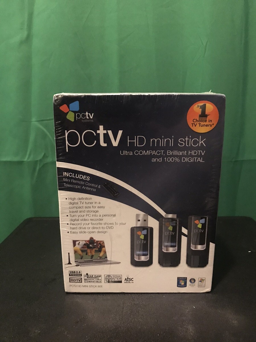 HD Digital Tv Tuner Pcvtv: With Remote Plug Into Laptop And Watch Digital  HD TV