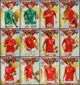 Panini Fifa 365 2020 Bayern Munchen Companero De Equipo Juego De Tarjetas Ebay