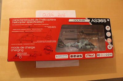 DOLPHIN DOLPHIN REMOTE CONTROL HELICOPTER AS365 EUROCOPTER OFFICIAL NEW