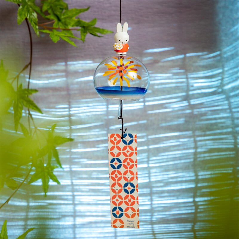 Flower Miffy Edo wind chimes Rare, Japan Exclusive | eBay