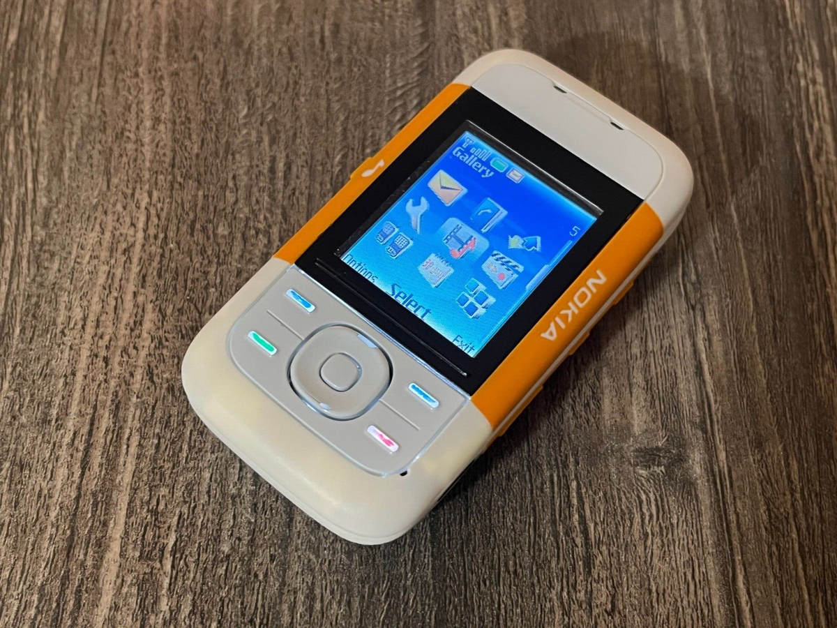 Genuine Nokia 5200 - Orange Color (Unlocked) | eBay