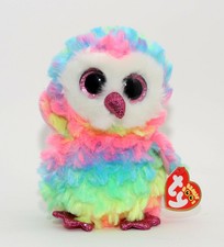 rainbow owl stuffed animal
