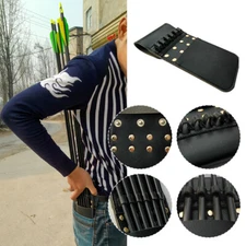 Archery Bow Pocket Quiver 6 Arrows Waist Hip Arrow Carrying Pouch Bag Hunting.