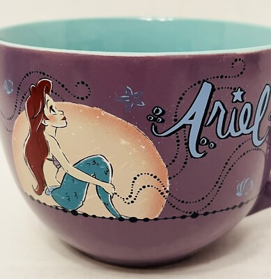 ARIEL COFFEE MUG. ARIEL DISNEY COFFEE MUG.  Art Deco Mug. B237