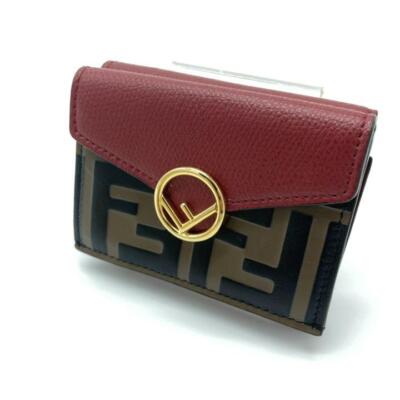 FENDI Fendi micro F is Fendi trifold wallet regular article Direct
