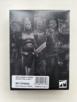 Warhammer Fantasy Old World Orc & Goblin Stone Trolls Set 1 OOP MTO NIB New