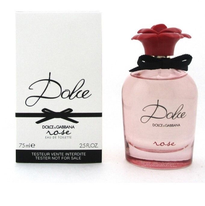 Tester Women Dolce Rose by Dolce Gabbana EDT oz New