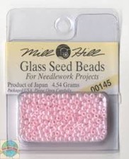 Mill Hill Glass Beads - Color 00145 Pink Size 11/0 Seed Bead - 4.54 Grams