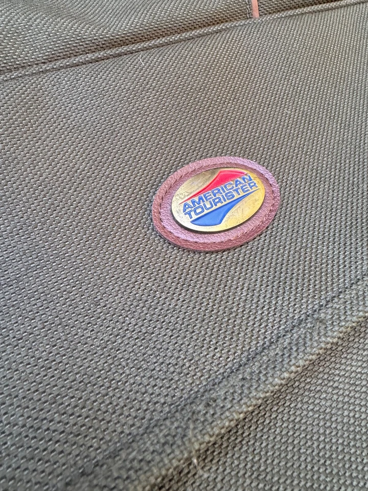 Bolsa de viaje American Tourister equipaje conjunto de 2 piezas lona para llevar durante la noche Foto 3 de 4