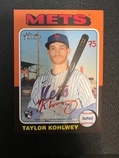 2024 Heritage High Number Real One Auto Red Ink /75 #ROA-TK Taylor Kohlwey RC