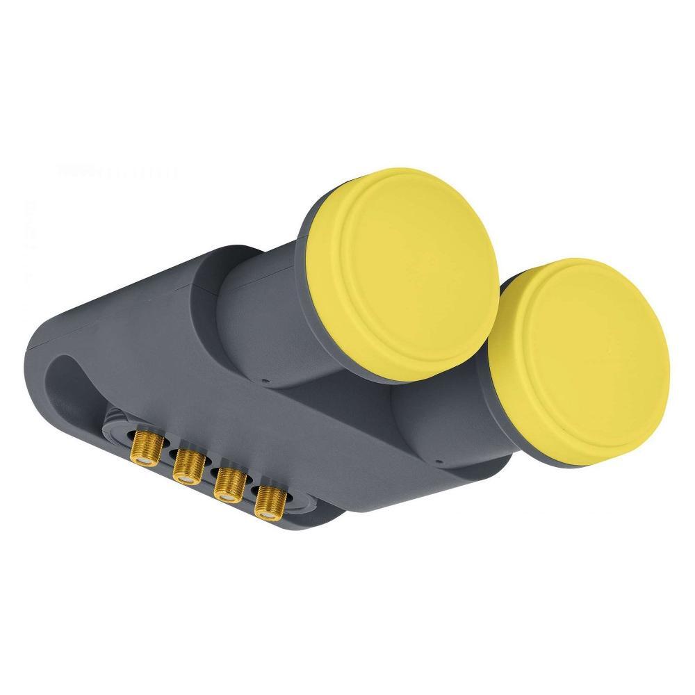 Illuminatore LNB Dual Feed 4 Utenze Grey e Yellow LNB 249 Iddigital