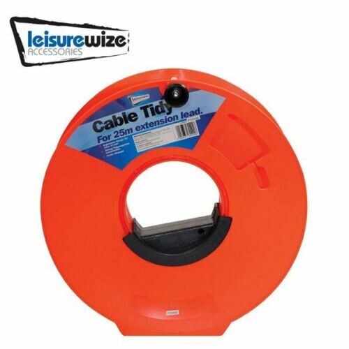 Leisurewize Cable Tidy Reel for 25m Hook Up Lead Camper Caravan