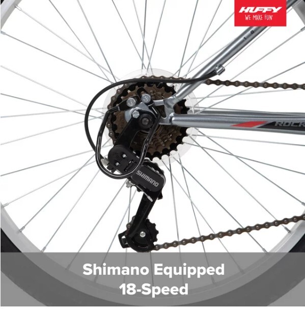 Huffy 54309P7 24 inch Mountain Bike - Silver