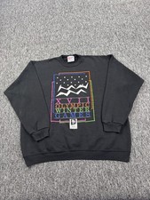 Vtg Lillehammer Olympics Sweatshirt XVII Winter Games 1994 Crewneck Made In USA