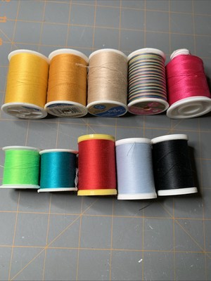HUGE LOT Coats & Clark Thread & Misc Brands Variety Of Colors