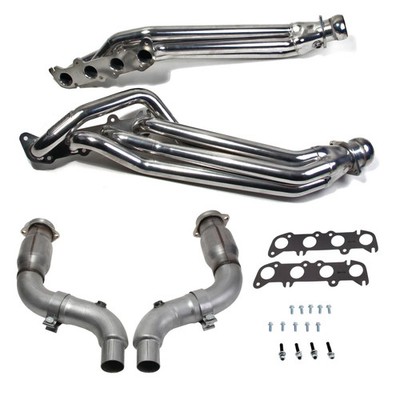 BBK 18564 1-7/8'' Long-Tube Headers + High-Flow Catted Mid-Pipe for 15