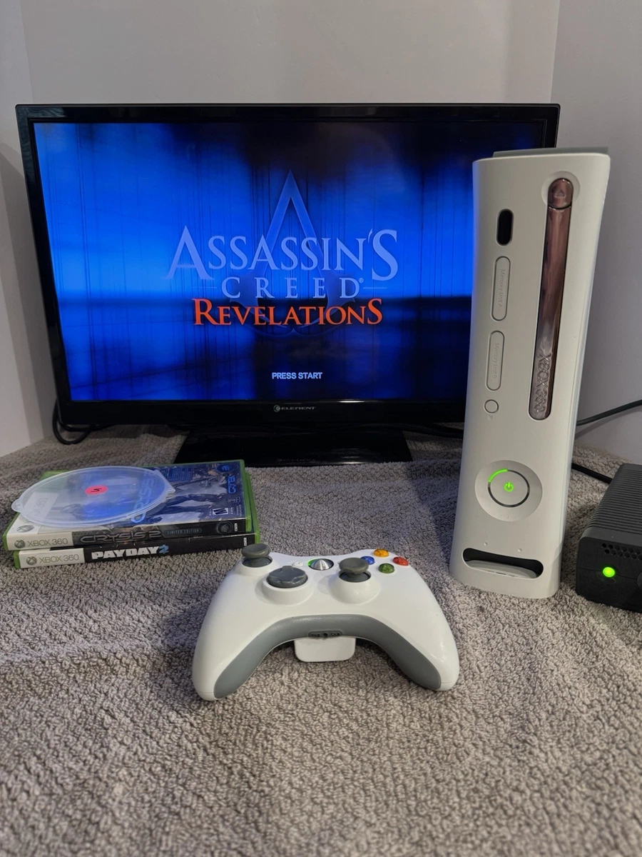 a Microsoft Xbox 360 Pro 20 GB Console White for sale online