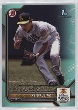 2022 Bowman NPB Nippon Professional Baseball Prospects Aqua /175 Keio Fujino wq8