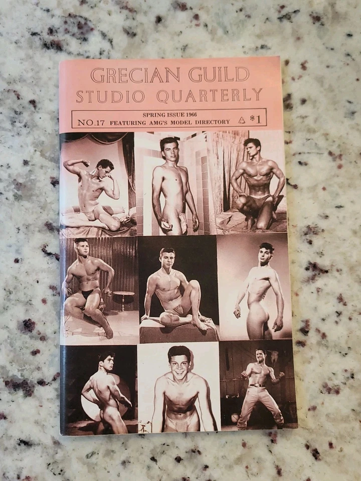 GRECIAN GUILD STUDIO QUARTERLY Lot of 3 MAGAZINES ISSUES FROM GAY UNCLE'S CLOSET - Image 2 of 4