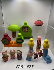 In The Night Garden Tombliboos Bush House & washing line Mega Bloks Playset 2007